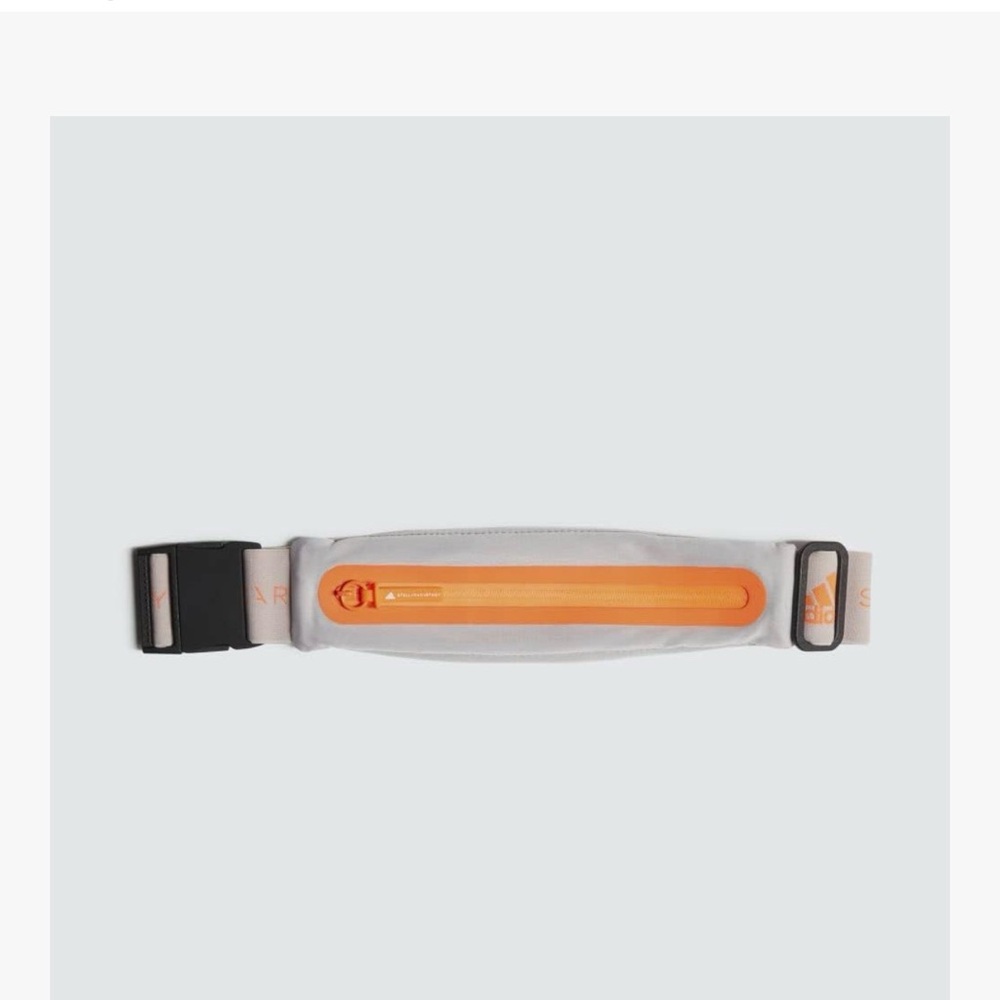 Adidas Gray and Neon Orange Waist Pack